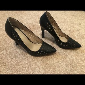 Pumps with cutouts
